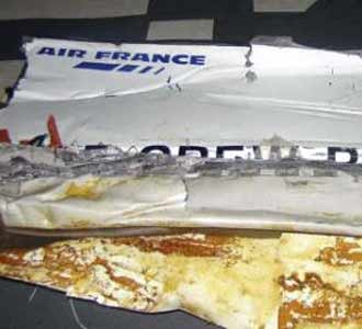 Serpihan Pesawat Air France