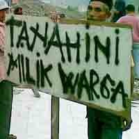 Warga Stren Jagir Wonokromo Siap Menghadang Alat Berat
