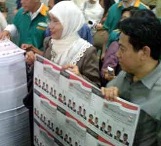KPU Sidak ke Percetakan Surat Suara 