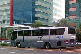 Rusak Mesin, BusTransJakarta Mogok di Bundaran HI