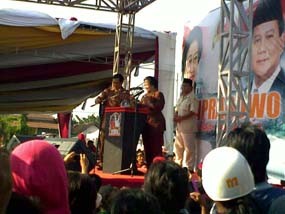 Mega Sentil SBY Saat Peresmian Suramadu