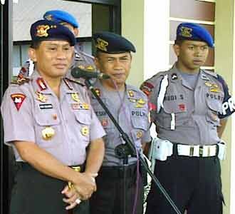 Brimob Gelar Konferensi Pers