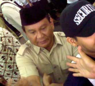 Prabowo Kontrak Politik dengan BEM