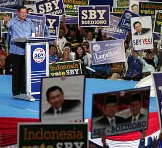 SBY Kampanye di Bandar Lampung
