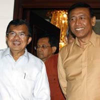JK-Wiranto Tak Akan Latah Ikuti Mega-Prabowo