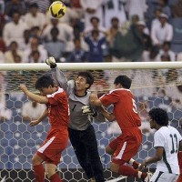 Korut Lolos, Arab Saudi-Bahrain ke Playoff