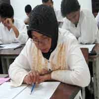 Jumlah Peserta Ujian Kejar Paket C Menurun