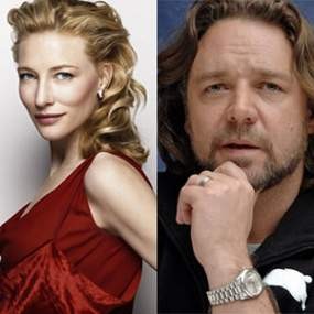 Russell Crowe-Cate Blanchett Mandi Bersama Dalam Lumpur