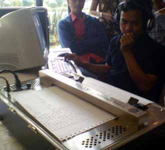 Printer Braile Diluncurkan