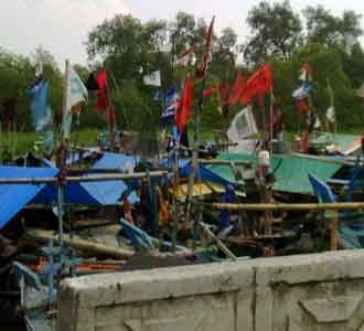Kampanye Pilpres di Muara Angke