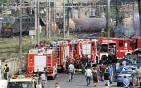 Kereta Elpiji Anjlok dan Meledak, 14 Tewas