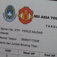 Demi Keamanan, Tiket MU Cetak di Peruri