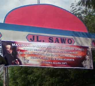 Masjid Berduka untuk Jacko