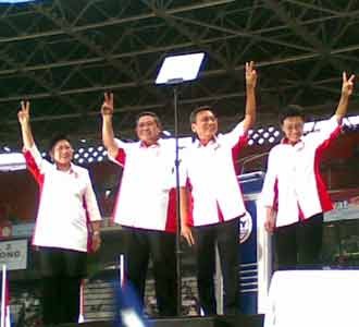 Kampanye SBY-Boediono di GBK