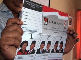 Surat Suara Tertulis Pemilu Ulang Ditemukan di Blitar