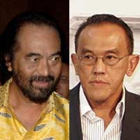  Ical dan Surya Paloh Siap Bertarung, Fadel Kuda Hitam