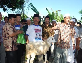 Suara SBY-Boediono di 6 TPS Probolinggo 100 % 