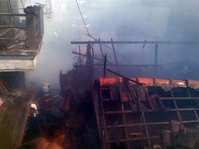 Akhir Pekan, Rumah di Benhil Hangus Dilahap Api