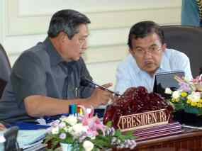 SBY-JK Akrab Bicara di Rapat Kabinet