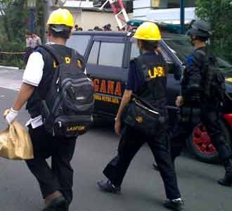 Puslabfor Lakukan Penyelidikan