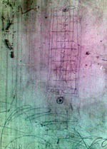 Ada Gambar Gedung Terbakar di Tembok Rumah Ibrahim