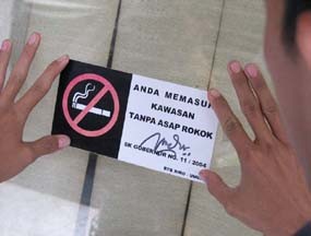 11 Perokok di PGC Dirazia