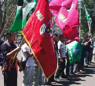 Format Jabar Demo di Gedung Sate
