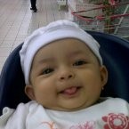 Aiyla Majeeda Al Farafisa, 7 Bulan; Perempuan; f