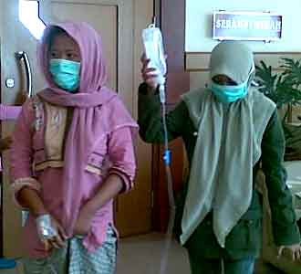RSU Haji Masih Rawat 24 Santri