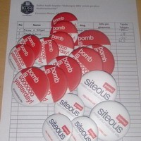 Sebar Pin, BBV Kecam Terorisme