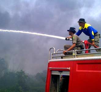 Simulasi Kebakaran Hutan