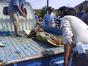 Satuman Tewas Saat Kayuh Becak