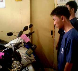 Komplotan Pencuri Motor Diciduk