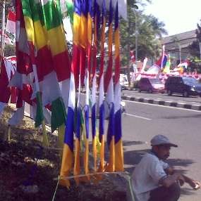 Merah Putih Monoton, Bendera Berwarna Lebih Laku
