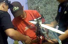 Heli Mini Sedot Perhatian Tetangga Fery