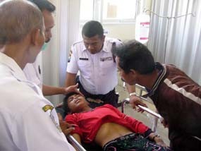 Pesta Miras, Seorang Pelajar Sekarat
