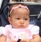 Sharron Natasya Oyong, 1 Tahun; Perempuan; f