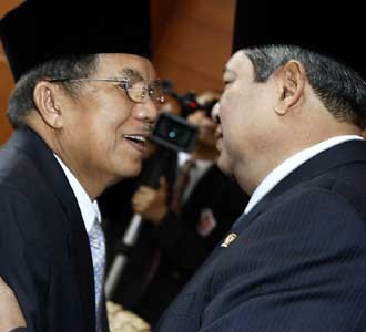 SBY-JK Mesra di DPR