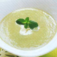 Gurih Lembut Sup Krim Kacang Polong