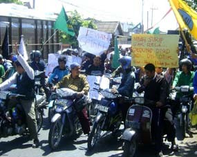 Pemuda Islam Malang Tuntut Tempat Maksiat Ditutup