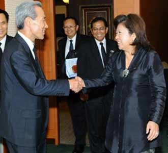Pertemuan Bilateral Indonesia-Korea