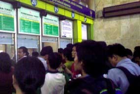  Tiket Balik KA H+1 Solo-Jakarta Habis