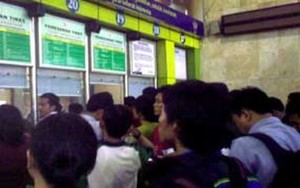 Tiket Balik KA H+1 Solo-Jakarta Habis
