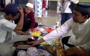 Pernak-pernik Ramadan di Masjid Agung Pekanbaru