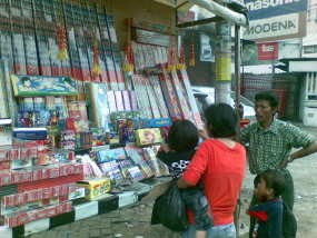 Petasan Masih Marak Diperdagangkan di Pasar Blok A