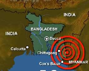 Gempa 5,9 SR Guncang Perbatasan India-Myanmar