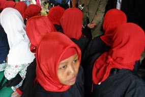 68 TKW dan 6 Orang Bayi di Yordania Dipulangkan  