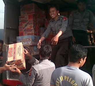 Bantuan untuk Gempa Pangalengan