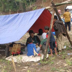 Anak-anak Korban Gempa Disuguhi Permainan