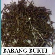 Satu Kilogram Ranjau Paku Diamankan Polisi